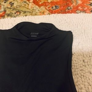 Girlfriend Collective Bodysuit in Black, size S